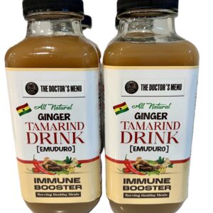 The Doctor’s Menu All Natural Ginger Tamarind Drink – 8fl oz plastic