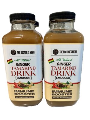 The Doctor’s Menu All Natural Ginger Tamarind Drink – 8fl oz plastic
