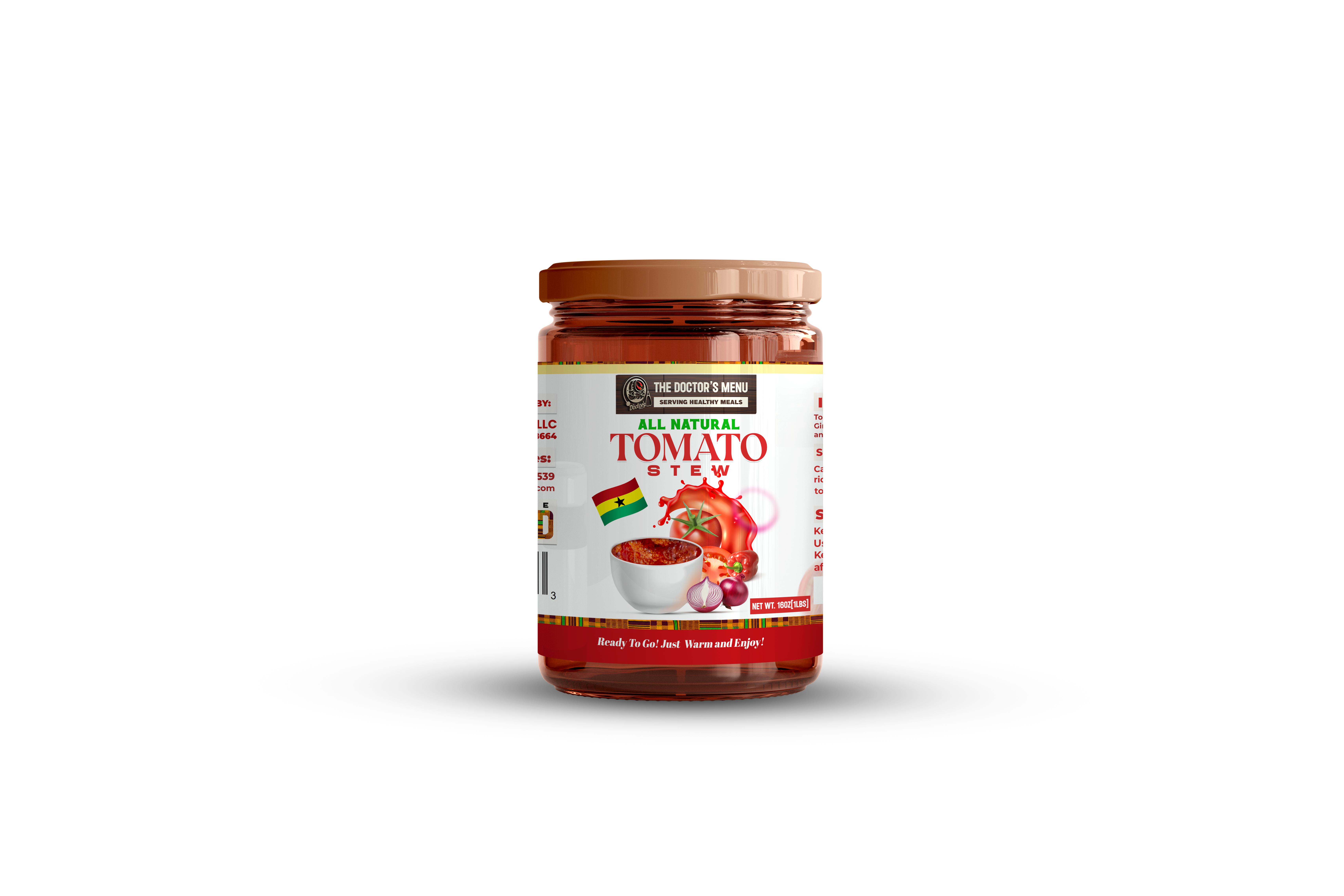 The Doctor’s Menu All Natural Tomato Stew 128 oz