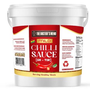 The Doctor’s Menu All Natural Chilli Sauce (Shi-Tor) – 128 oz
